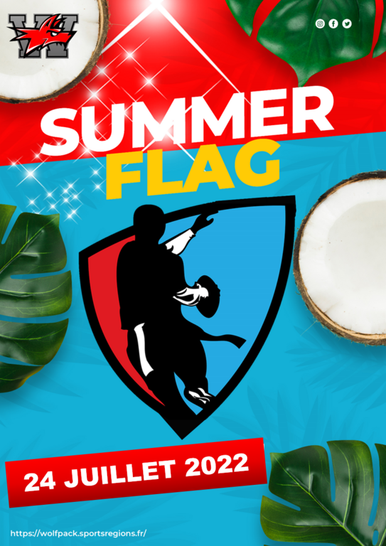Wolfpack Summer Flag 3ème Edition